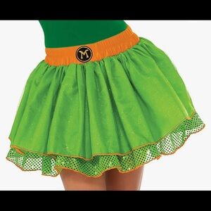 “Michelangelo” TMNT tutu Adult Women’s Men’s Size OS Green Halloween Costume
